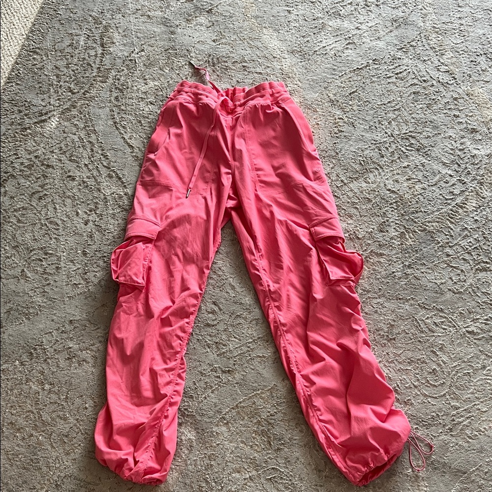 Lululemon Pink Cargo Pants
